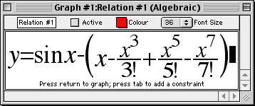 4-term McLaurin polynomial approximation error